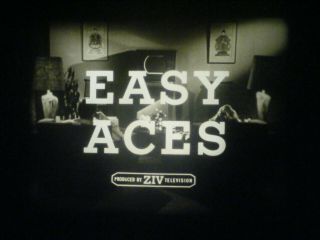 16mm Sound - Easy Aces - Episode 1 - " This Was York " - 1949 Ziv Tv - Dumont Network
