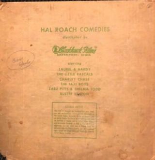 16mm B/W Short Reel Film Laurel and Hardy – Beau Hunks / Blackhawk Film 2
