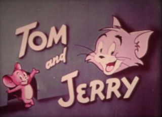 16mm Film Cartoon - Tom & Jerry - The Invisible Mouse 1947 See Video