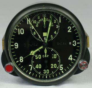 Soviet Airforce Cockpit Clock Acs - 1 " B " / Achs - 1 " B " Su/mig Jets