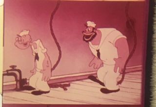 16mm Film Cartoon: Popeye - " For Better Or Nurse " | Color & Sound