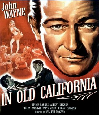 16mm In Old California (1942).  B/w Western Feature Film.