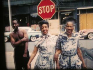 16mm Film African American Family Home Movie 1960 
