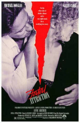 16mm Feature " Fatal Attraction " (1987) Lpp Flat Print