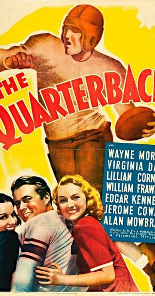 16mm Feature Film: The Quarterback Paramount Pictures Comedy 1940 5