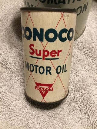 Conoco Mini Oil Can Bank Metal
