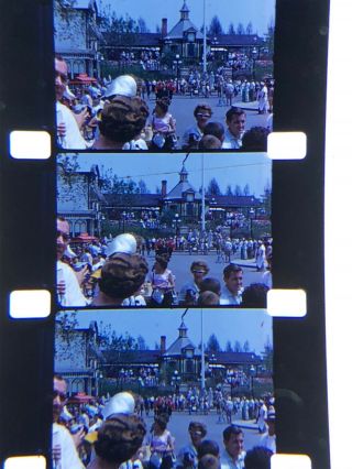 16mm silent Kodachrome Home Movie Freedomland Bronx NY Amusement Park1960’s 200” 6