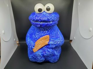 Vintage 1974 Sesame Street Muppets Cookie Monster Cookie Jar