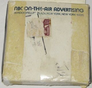 STAR TREK 1968 NBC TV 16mm TV Spot Commercial Color with Orig.  NBC Box 3