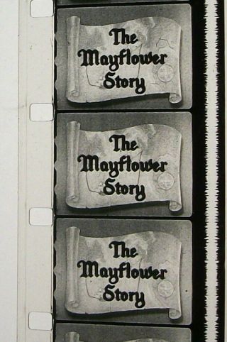 The Mayflower 2 Story 1957 Movie 16mm Film On 10 " Reel In The Can X 109