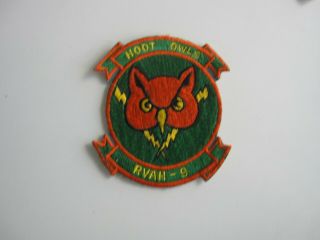 Vintage Military Cloth Patch Ace Novelty Tokyo Hoot Owls Rvah - 9 Unsewn Bis
