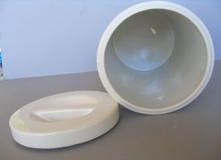 White China Cookie Jar with Fox Logo by International Jim Beam,  Box 3