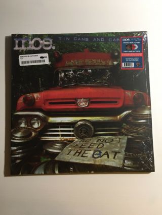 Moe.  Tin Cans And Car Tires Color Vinyl Lp Rare Limited Numbered Gold Oop