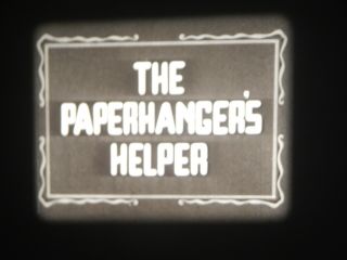 16mm Film - Laurel & Hardy - The Paperhanger ' s Helper 2
