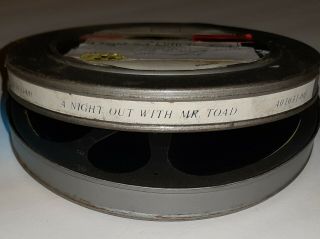 16mm Film A Night Out With Mr.  Toad Docu About Creatures In The Night School