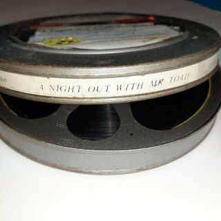 16mm Film A Night Out With Mr.  Toad Docu About Creatures In The Night School 2