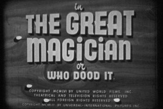 16MM FILM - THE GREAT MAGICIAN - 1952 - WOODY WOODPECKER 2