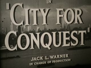 16mm Feature Movie Film “city For Conquest” James Cagney,  Ann Sheridan 1940