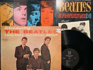 2 The Beatles Introducing & Songs Pictures And Stories Of Vee Jay Vjlp 1062 1092