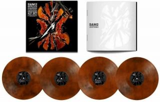 Metallica & San Francisco Symphony - S&m2 4xlp Orange/marble Colored Vinyl