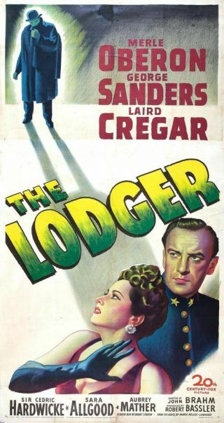 16mm Feature The Lodger 1944 Laird Cregar Merle Oberon George Sanders The Ripper