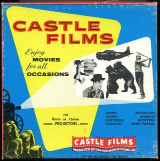16mm Sound - " Ole,  The Bull " - Castle Films B/w Short - Print