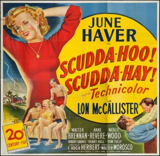 16mm Scudda Hoo,  Scudda Hay - 1948.  Eastman Color Feature Film.