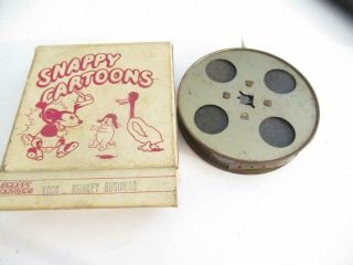 Vintage Disney Mickey Mouse Monkey Business 16mm Cartoon - Boxed - W20
