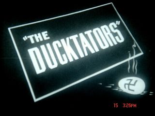 16mm Cartoon: " Ducktators " 1942 Warners
