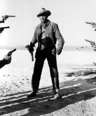 16mm film The Man from Laramie James Stewart Dir.  Anthony Mann ‘55 B&W Scan 3