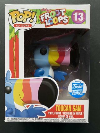 Funko Pop Ad Icons Froot Loops Toucan Sam 13 Funko Shop Exclusive Limited Dmg