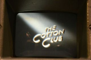 16mm The Cotton Club 1984 Coppola/gere