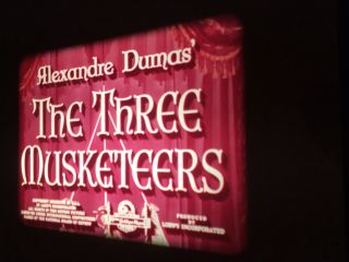 16mm Color Sound Feature - MGM’s “THE THREE MUSKETEERS” (1948) Gene Kelly VG 2
