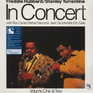 Freddie Hubbard & Stanley Turrentine - In Concert Volume 1 & 2 Vinyl Lp