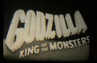 16mm Feature Godzilla,  King Of The Monsters 1956 Usa Version