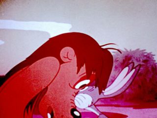 16mm animated cartoon HOLD THE LION,  PLEASE - early Bugs Bunny 4