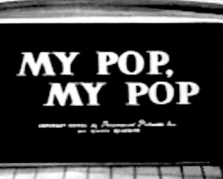 16mm Animated Popeye Cartoon " My Pop,  My Pop " Great A.  A.  P.  Print
