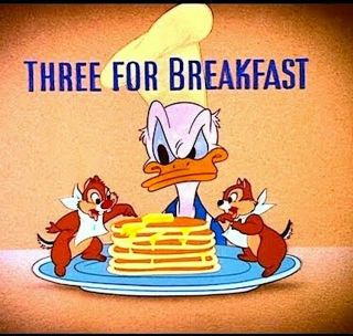 16mm Three For Breakfast Animated Disney Cartoon Gorgeous I.  B.  Tech