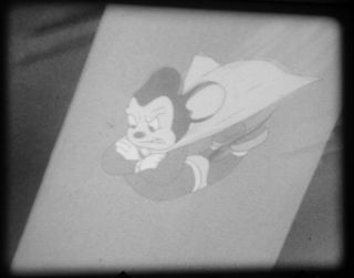 16mm TERRYTOONS NOIR cartoon MIGHTY MOUSE MEETS JECKLE AND HYDE CAT 5