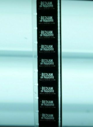 16mm Three Stooges: Bedlam In Paradise 1955 Short Film Columbia Pictures