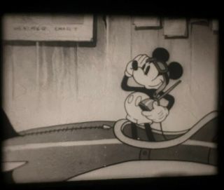 16mm Sound Cartoon: Mickey Mouse In “mickey Saves The Airmail”