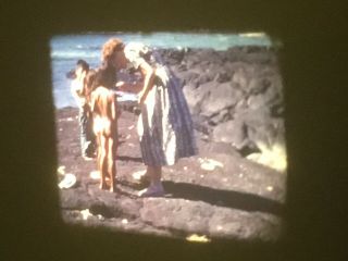 16mm Home Movie 100’ Hawaii Kana California Zephyr City Of Refuge 1950s