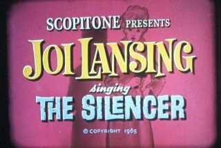 16mm Film - Scopitone - The Silencer - Joi Lansing - I.  B.  Tech