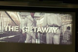 16mm Cinemascope Feature The Getaway 1972 Mcqueen/macgraw/peckinpah