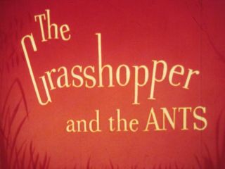 16mm Film WALT DISNEY Cartoon SILLY SYMPHONY The Grasshopper and the Ants 5