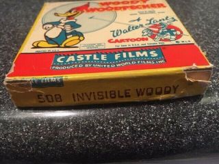 Woody Woodpecker 1950s 16mm Castle Films 508 