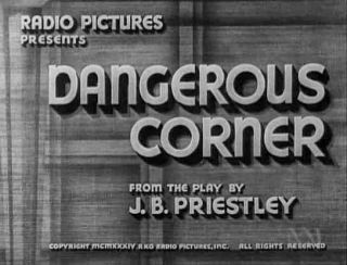 Dangerous Corner (1934) - - 16mm Feature Film - - Mystery Melvyn Douglas