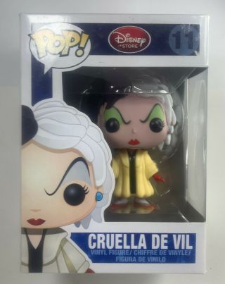 Funko POP Disney Cruella De Vil Vinyl Figure,  Series 1 2
