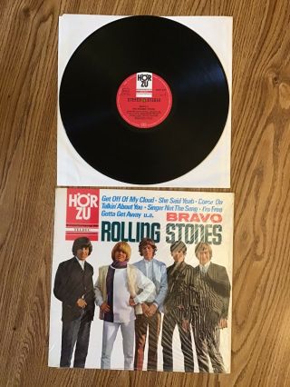 The Rolling Stones ‘bravo’ German 1960’s Stereo Lp W/ Early “time Is On My Side”