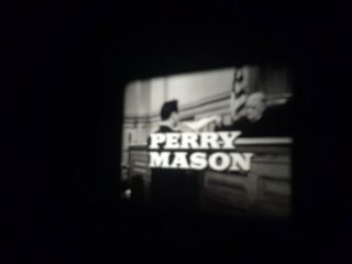 16mm Perry Mason In " The Case Of The Petulant Partner " 1959 1 Hour Seas 2 Ep 25